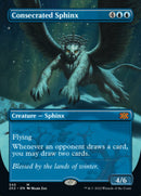 Consecrated Sphinx (Borderless Alternate Art) [Double Masters 2022] Foil