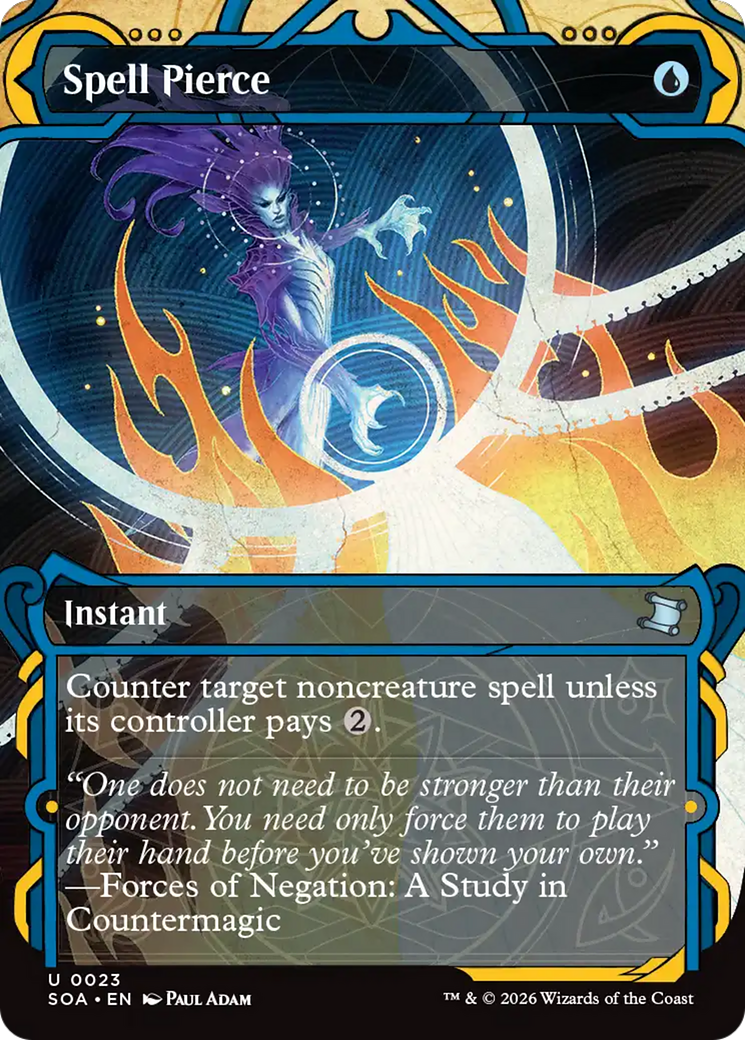 Spell Pierce [Secrets of Strixhaven: Mystical Archive] Foil