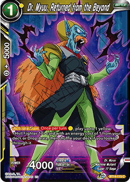 Dr. Myuu, Returned from the Beyond (BT14-115) [Cross Spirits] Parallel Foil
