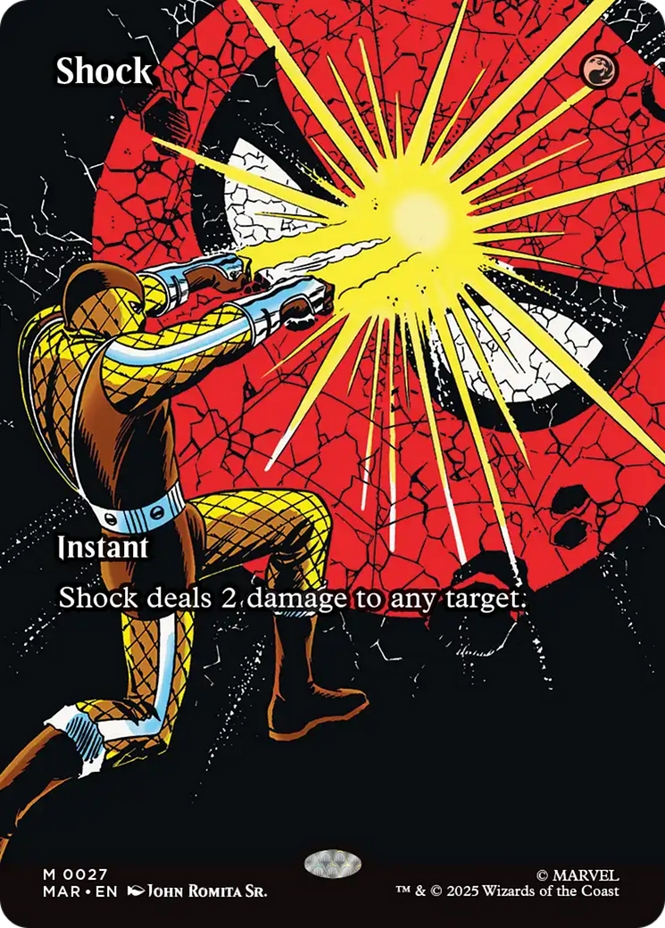Shock (Borderless) [Marvel's Spider-Man: Eternal-Legal] Foil