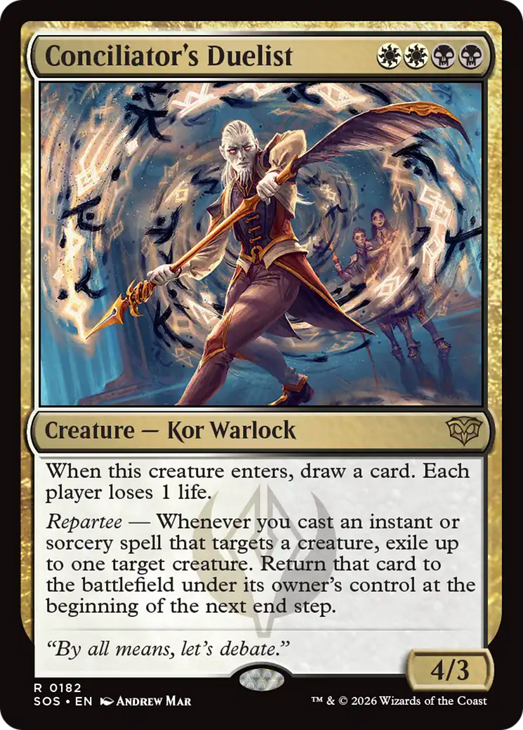 Conciliator's Duelist [Secrets of Strixhaven] Foil