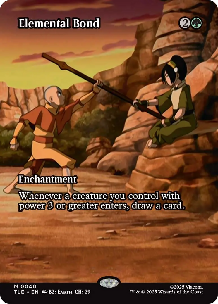 Elemental Bond (Borderless) [Avatar: The Last Airbender: Eternal-Legal] Foil