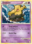Drowzee (62/123) [HeartGold & SoulSilver: Base Set] Reverse Holofoil