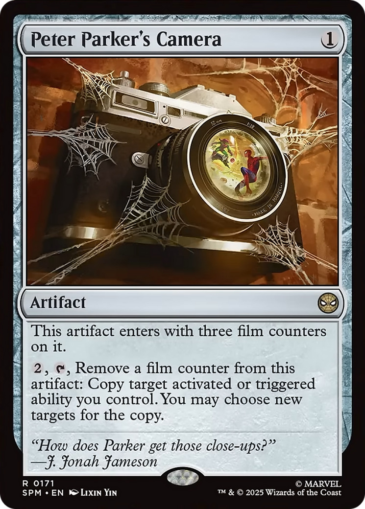 Peter Parker's Camera [Marvel's Spider-Man] Foil