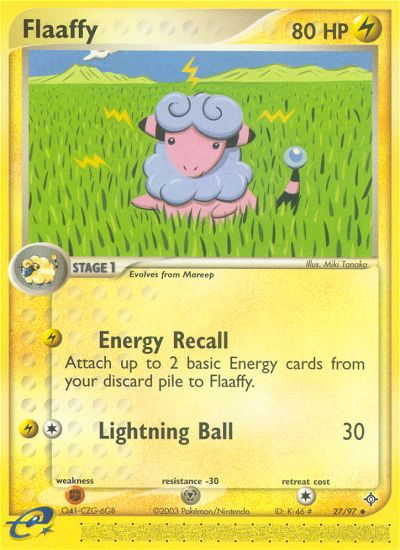 Flaaffy (27/97) [EX: Dragon] Reverse Holofoil