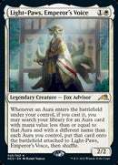 Light-Paws, Emperor's Voice (Promo Pack) [Kamigawa: Neon Dynasty Promos] Foil