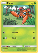 Paras (4/68) [Sun & Moon: Hidden Fates] Reverse Holofoil