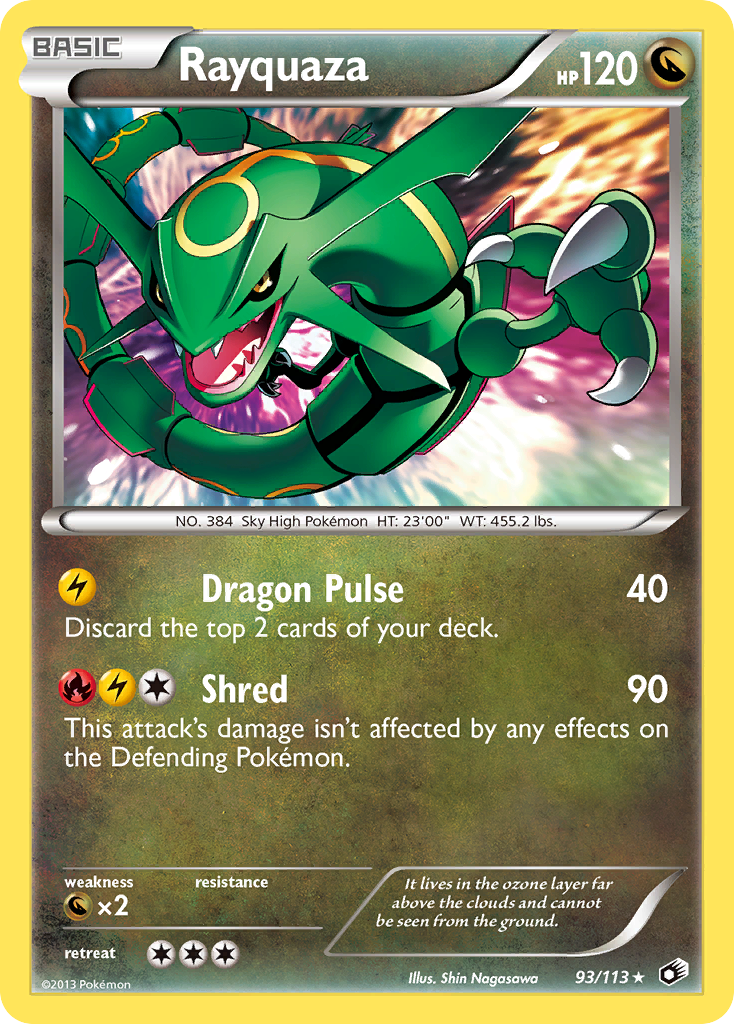 Rayquaza (93/113) [Black & White: Legendary Treasures] Reverse Holofoil