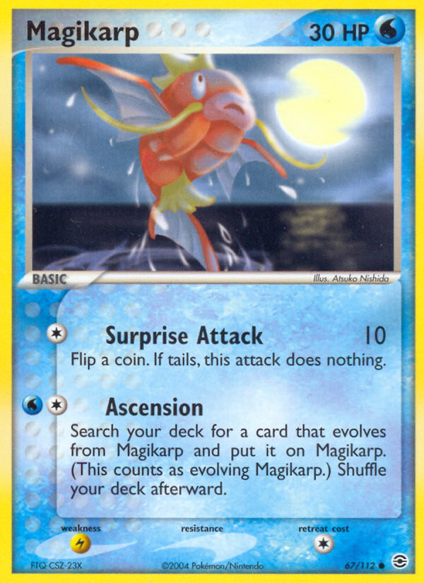 Magikarp (67/112) [EX: FireRed & LeafGreen] Reverse Holofoil