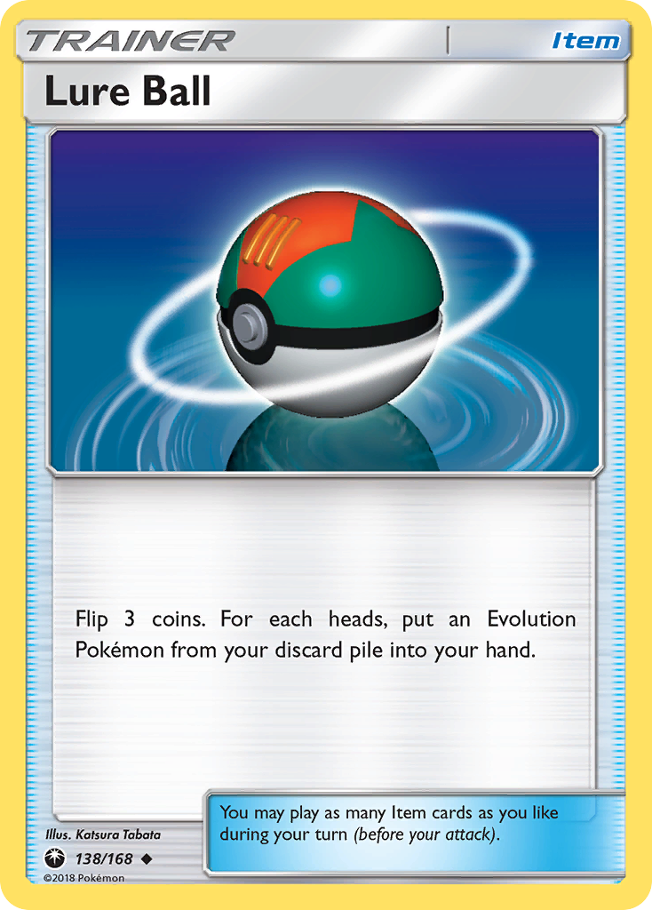 Lure Ball (138/168) [Sun & Moon: Celestial Storm] Reverse Holofoil