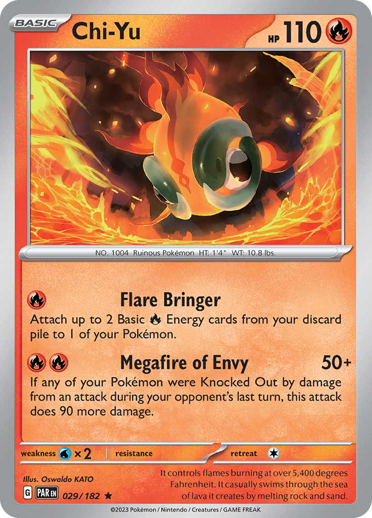 Chi-Yu (029/182) [Scarlet & Violet: Paradox Rift] Reverse Holofoil