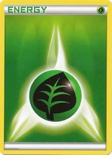 Grass Energy (Unnumbered 2013) (Theme Deck Exclusive) [Unnumbered Energies] Holofoil