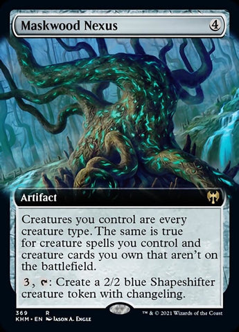 Maskwood Nexus (Extended Art) [Kaldheim] Foil