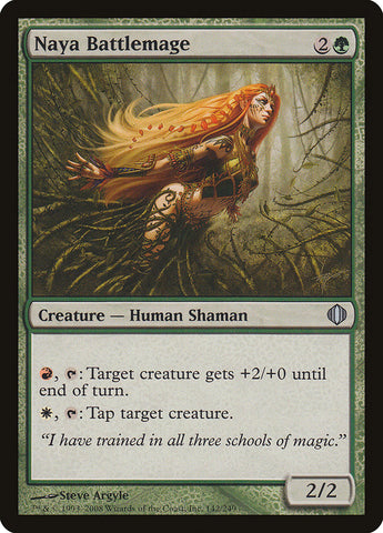 Naya Battlemage [Shards of Alara] Foil