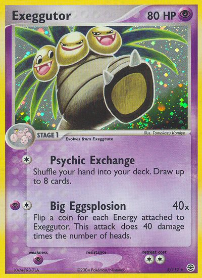 Exeggutor (5/112) [EX: FireRed & LeafGreen] Reverse Holofoil