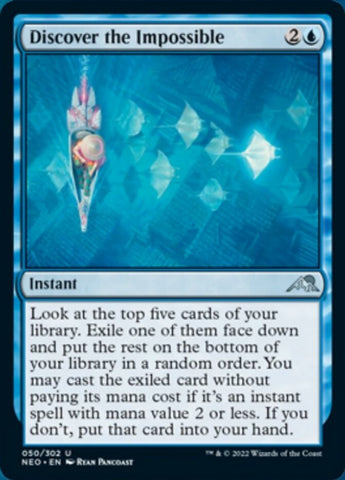 Discover the Impossible [Kamigawa: Neon Dynasty] Foil