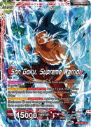 Son Goku // Son Goku, Supreme Warrior (BT16-001) [Realm of the Gods] Parallel Foil