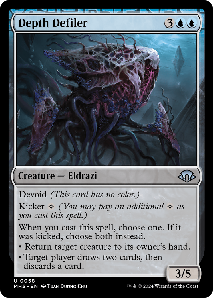 Depth Defiler [Modern Horizons 3] Foil