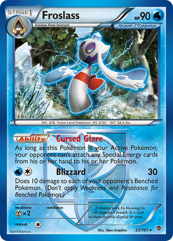 Froslass (23/101) [Black & White: Plasma Blast] Reverse Holofoil