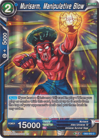 Murisarm, Manipulative Blow (DB2-053) [Divine Multiverse] Parallel Foil