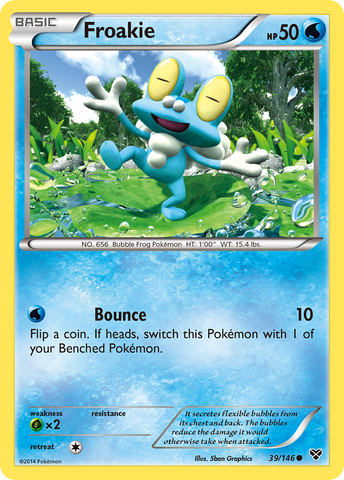 Froakie (39/146) [XY: Base Set] Reverse Holofoil