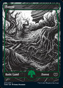 Forest (277) [Innistrad: Crimson Vow] Foil