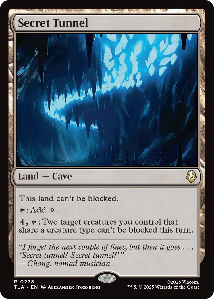 Secret Tunnel [Avatar: The Last Airbender] Foil