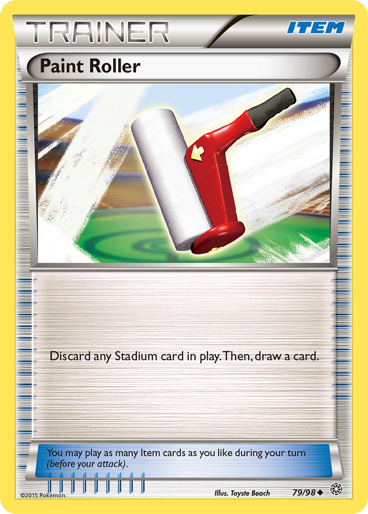 Paint Roller (79/98) [XY: Ancient Origins] Reverse Holofoil