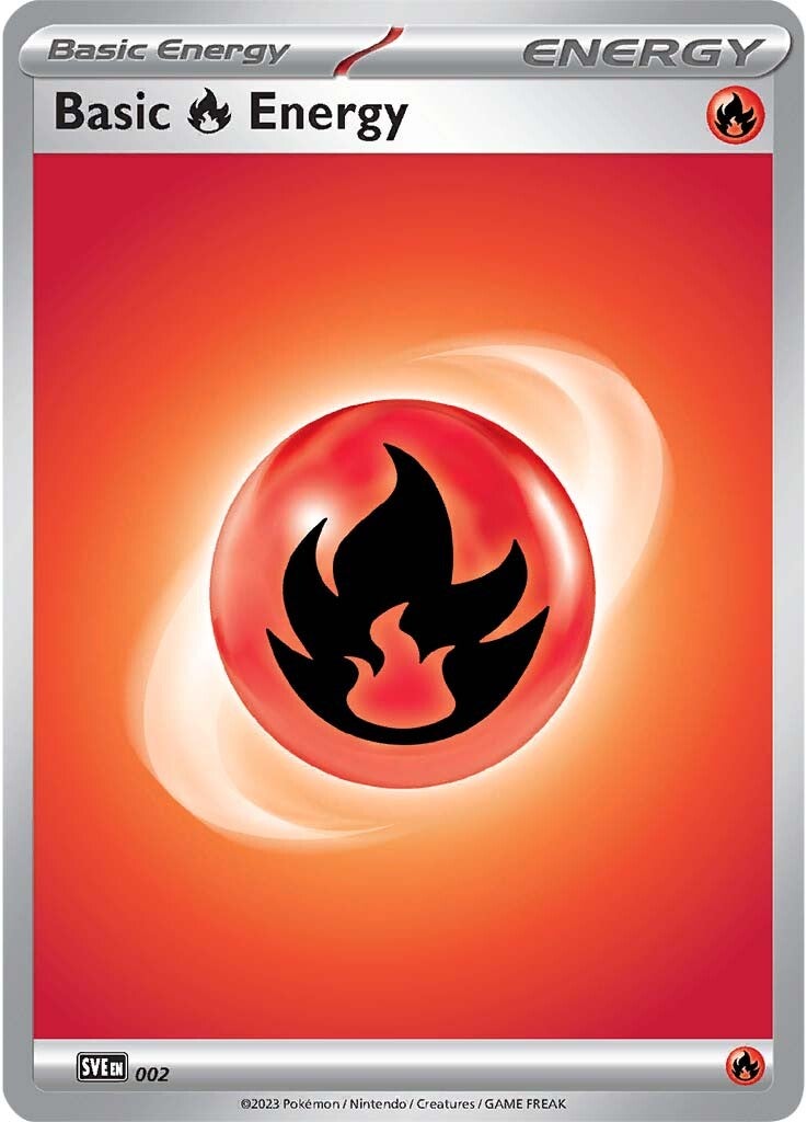 Fire Energy (002) [Scarlet & Violet: Base Set] Reverse Holofoil