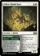 Pollen-Shield Hare // Hare Raising (Promo Pack) [Wilds of Eldraine Promos] Foil