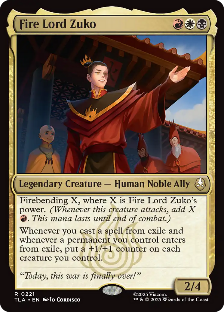 Fire Lord Zuko [Avatar: The Last Airbender] Foil