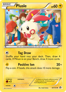 Plusle (47/113) [Black & White: Legendary Treasures] Reverse Holofoil