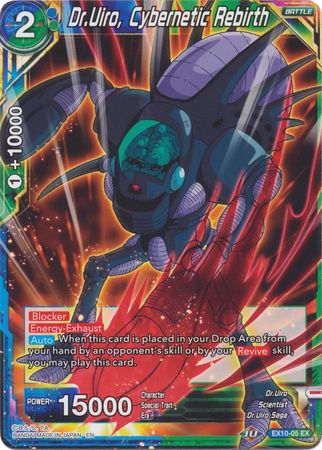 Dr. Uiro, Cybernetic Rebirth (EX10-05) [Namekian Surge] Parallel Foil