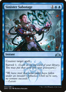 Sinister Sabotage [Guilds of Ravnica] Foil