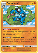 Seismitoad (117/236) [Sun & Moon: Cosmic Eclipse] Reverse Holofoil
