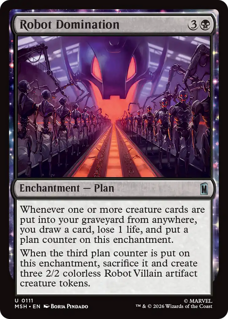 Robot Domination [Marvel Super Heroes] Foil