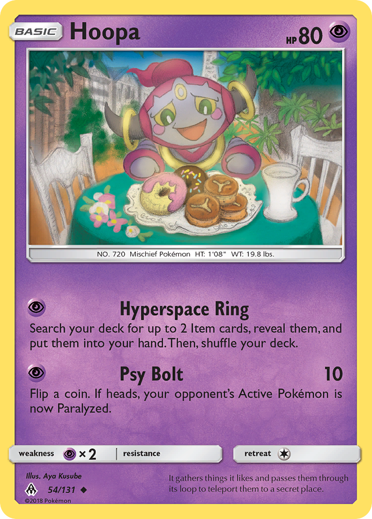 Hoopa (54/131) [Sun & Moon: Forbidden Light] Reverse Holofoil