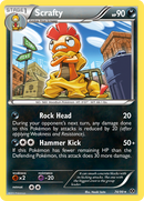 Scrafty (74/99) [Black & White: Next Destinies] Reverse Holofoil