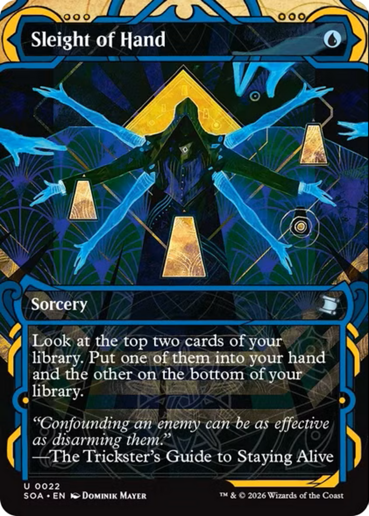 Sleight of Hand [Secrets of Strixhaven: Mystical Archive] Foil