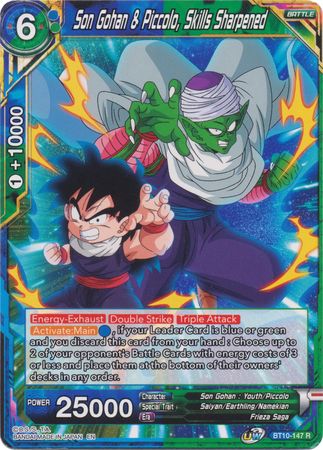 Son Gohan & Piccolo, Skills Sharpened (BT10-147) [Rise of the Unison Warrior] Parallel Foil
