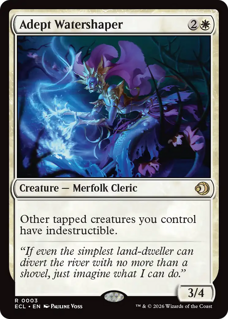 Adept Watershaper [Lorwyn Eclipsed] Foil