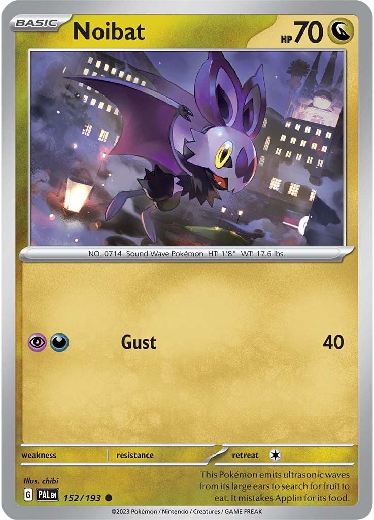 Noibat (152/193) [Scarlet & Violet: Paldea Evolved] Reverse Holofoil