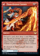 Torrent Sculptor // Flamethrower Sonata [Strixhaven: School of Mages] Foil