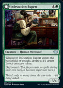 Infestation Expert // Infested Werewolf [Innistrad: Crimson Vow] Foil