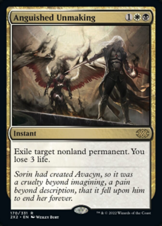 Anguished Unmaking [Double Masters 2022] Foil