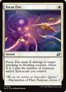 Focus Fire [Edge of Eternities] Foil