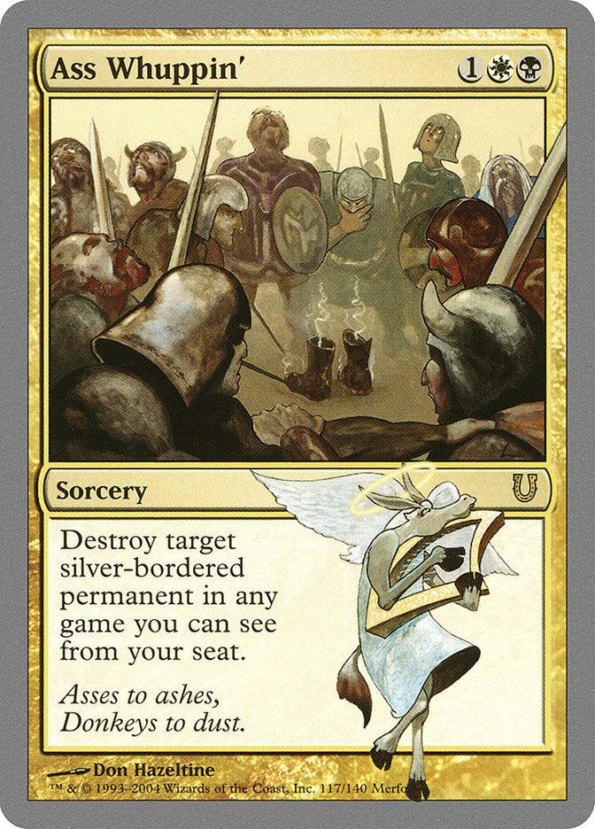 Ass Whuppin' [Unhinged] Foil