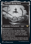 Katilda, Dawnhart Martyr // Katilda's Rising Dawn [Innistrad: Double Feature] Foil