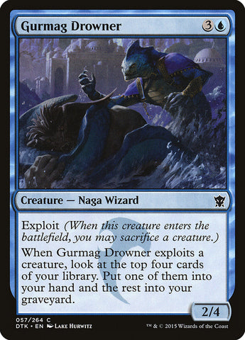 Gurmag Drowner [Dragons of Tarkir] Foil