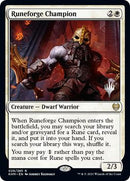 Runeforge Champion (Promo Pack) [Kaldheim Promos] Foil